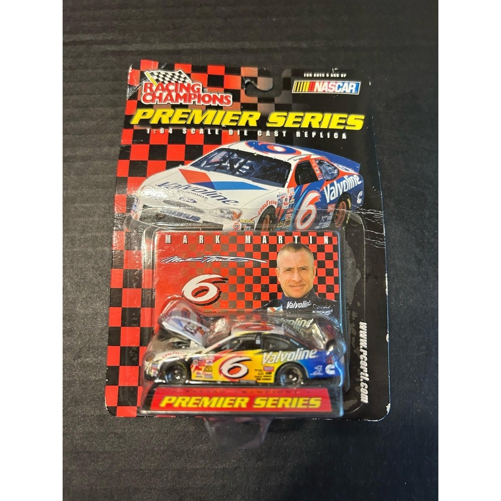 NASCAR 2000 Racing Champions Premier Series 1:64 Scale Mark Martin #6 Valvoline‎